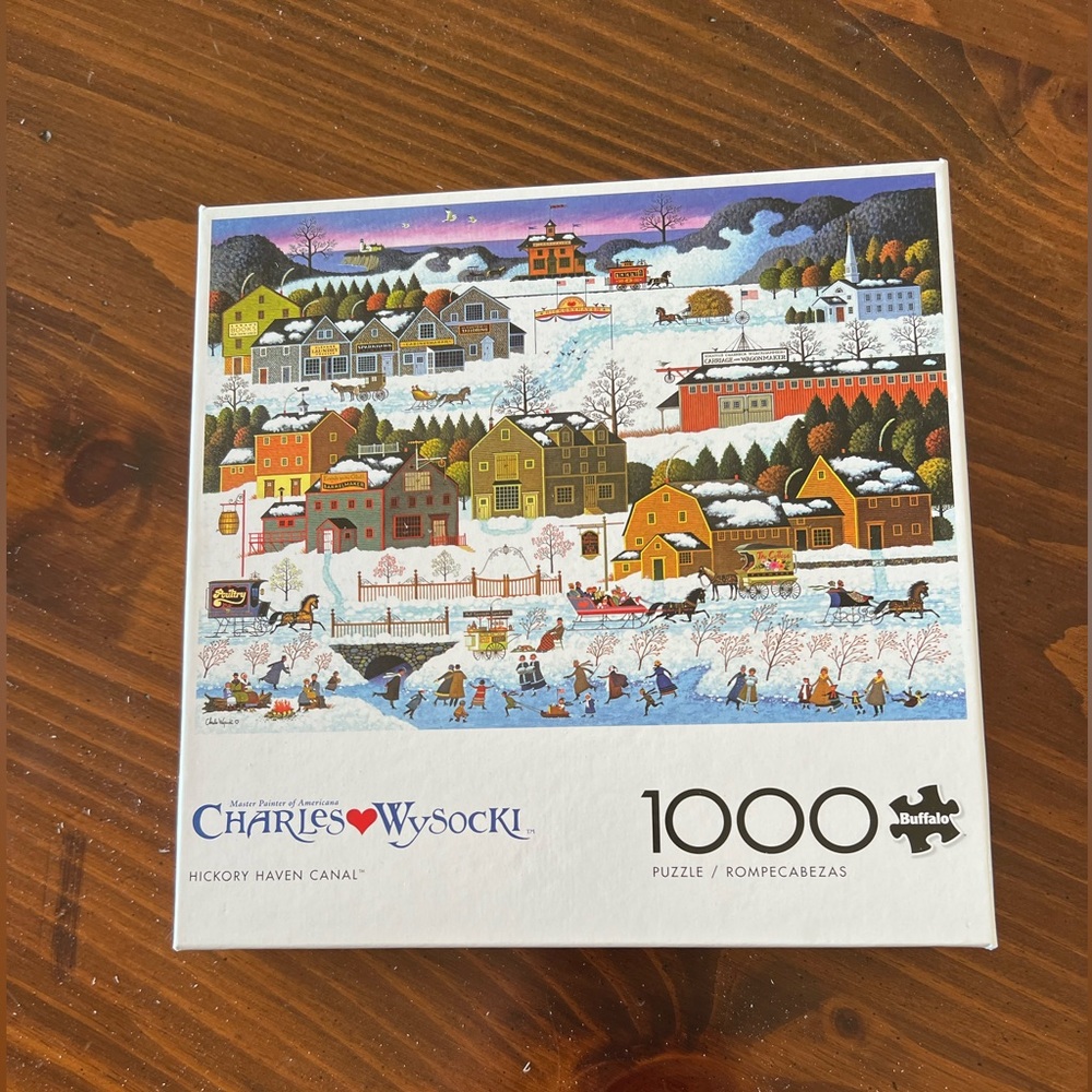 Charles Wysocki Puzzle - 1000 piece, complete.
